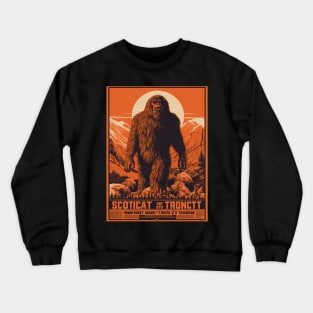 Bigfoot Movie Poster Crewneck Sweatshirt